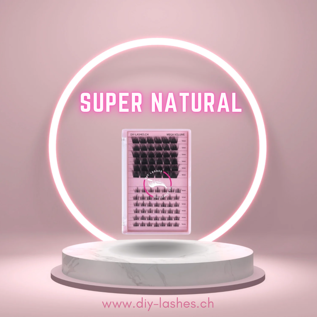 Diy Lashes Small Box Super Natural 